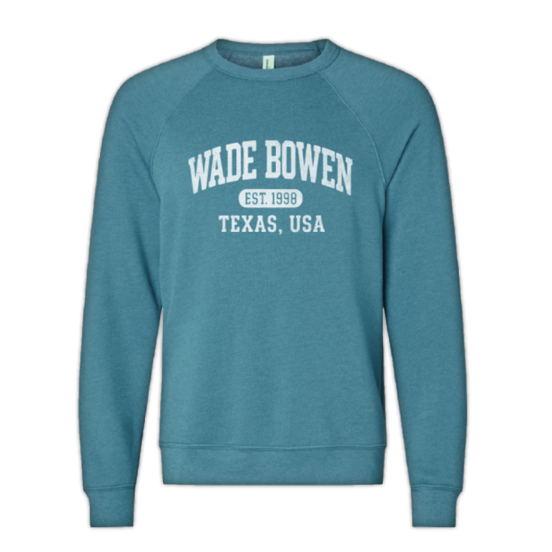 Texas, USA Sponge Fleece Crewneck Sweatshirt
