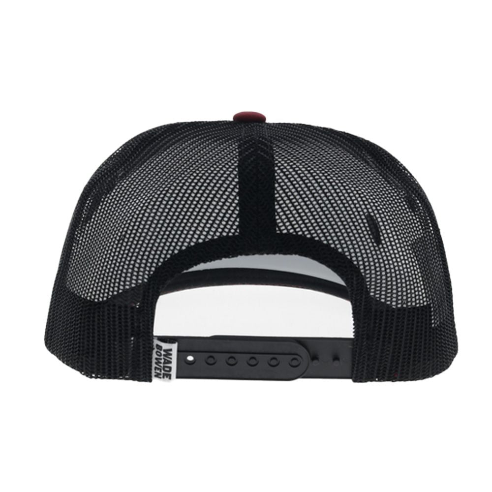 HOOEY X Wade Bowen Maroon Square W Patch
