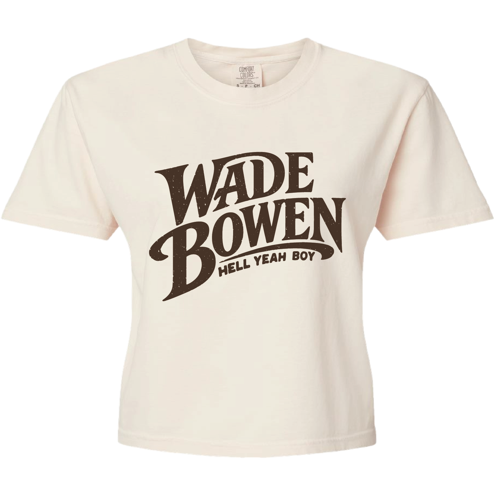 Hell Yeah Boy - Ladies Crop Tee