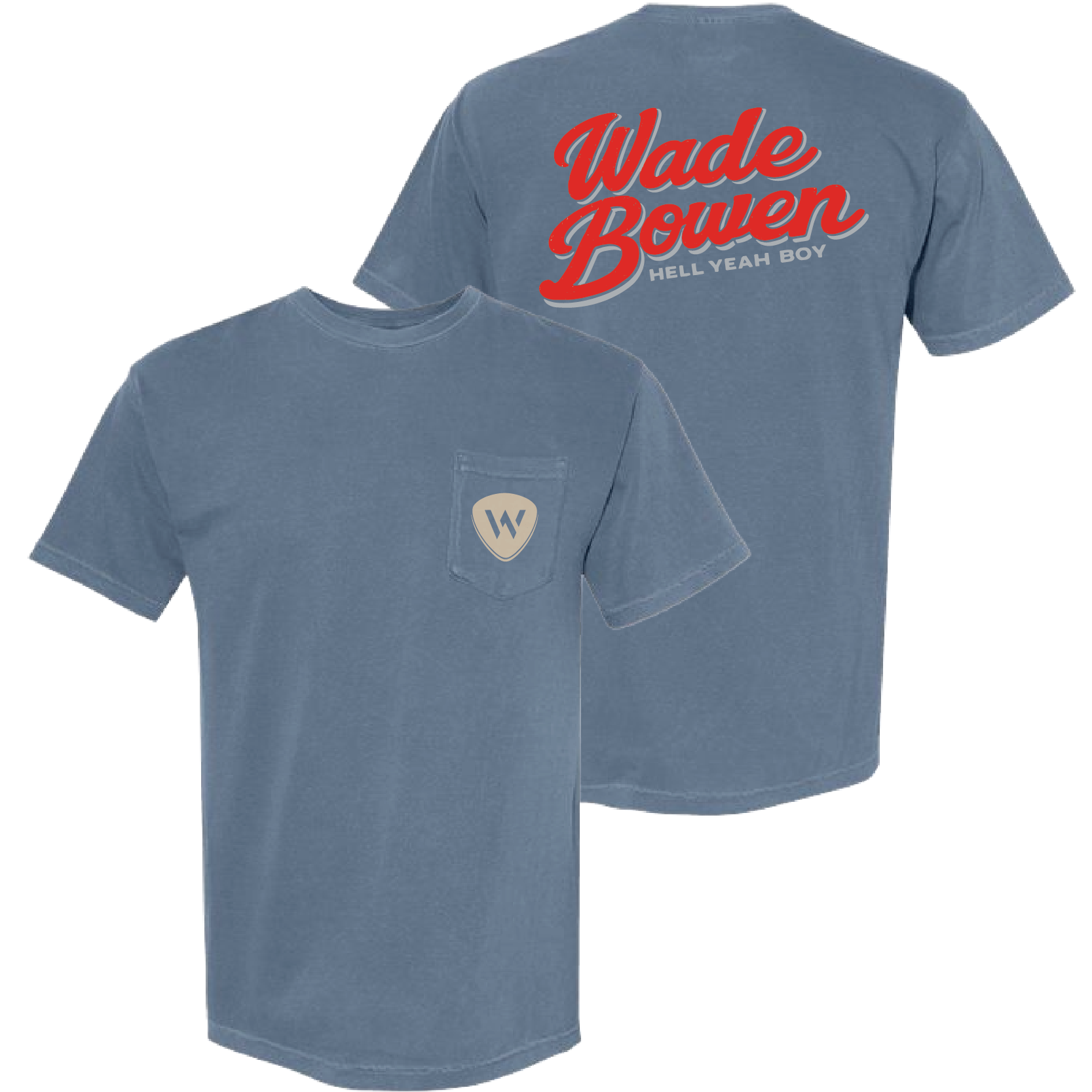 Hell Yeah Boy - Pocket Tee