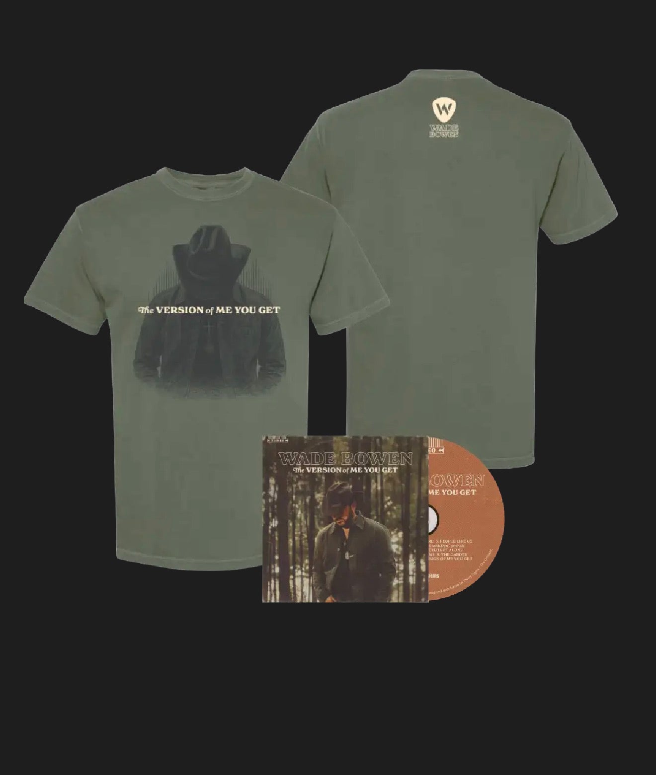 The Version of Me You Get - CD  and Shirt - Pre Order