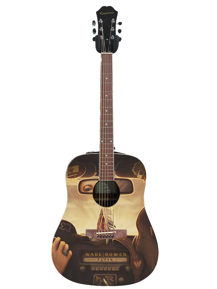 FLYIN Autographed Album Guitar