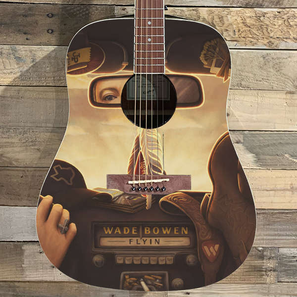 FLYIN Autographed Album Guitar