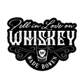 Fell in Love on Whiskey - Sticker