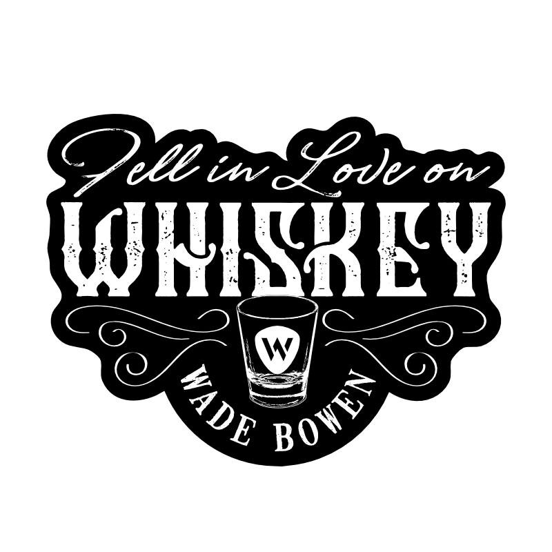Fell in Love on Whiskey - Sticker