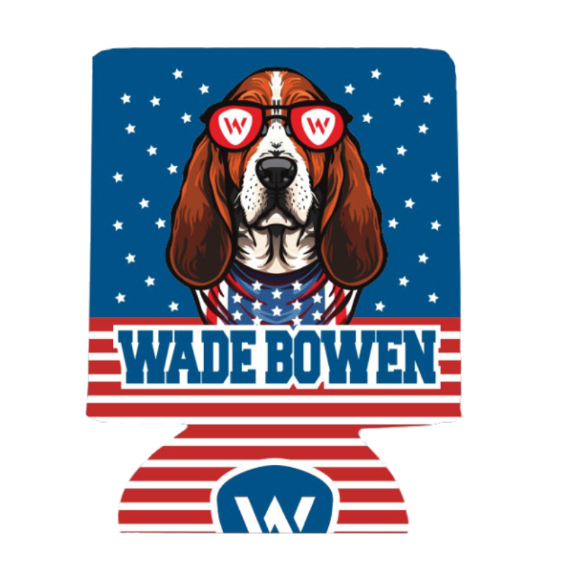 Basset Bowen Koozie