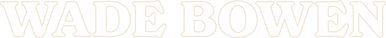 Wade Bowen logo