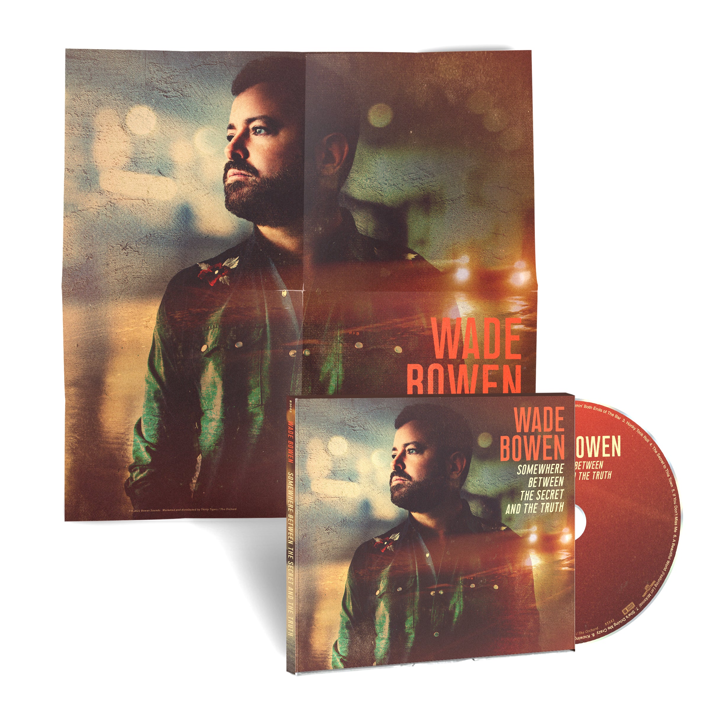 Somewhere Between The Secret and The Truth - Autographed CD