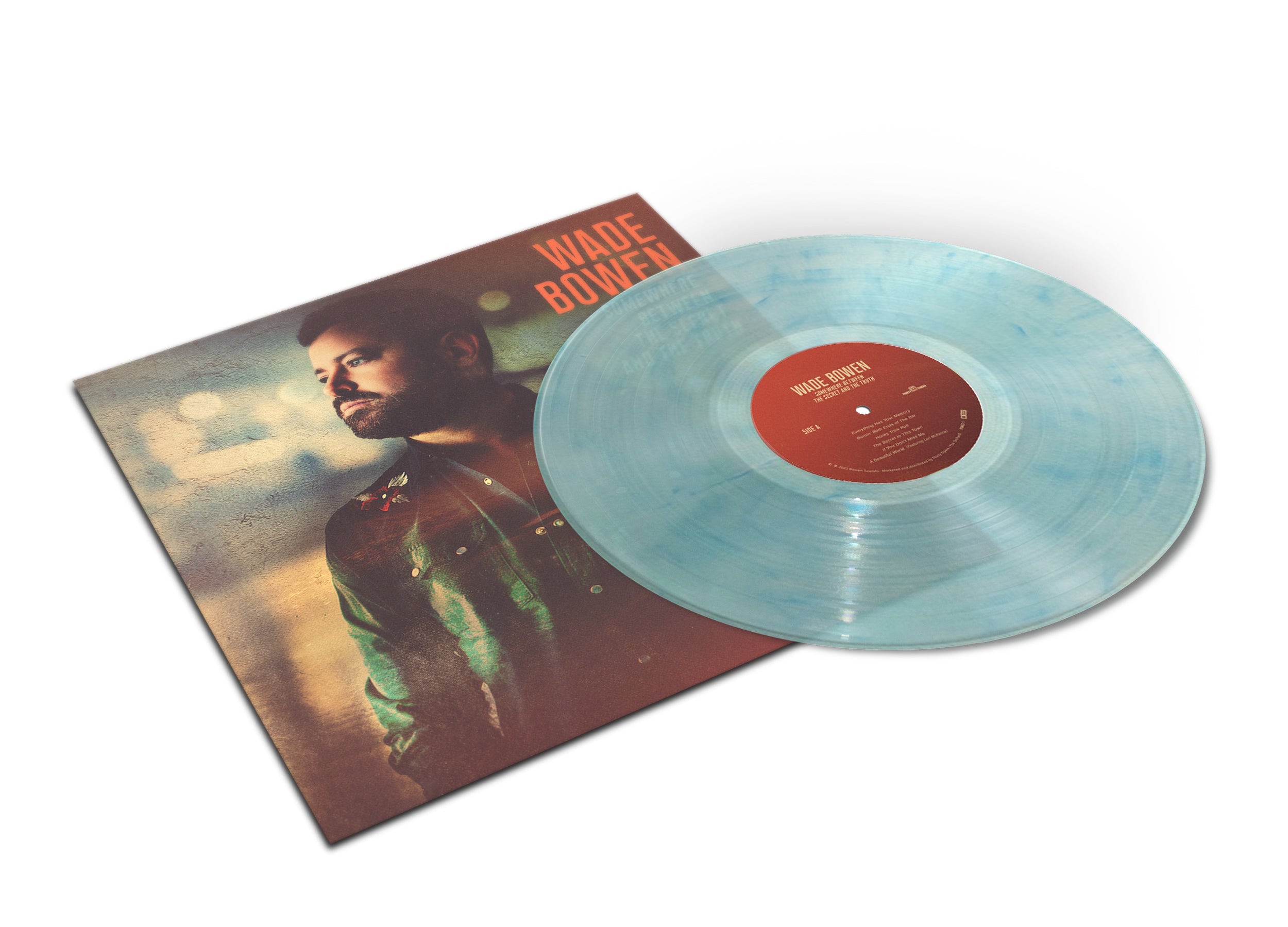 Somewhere Between The Secret and The Truth - Autographed Vinyl