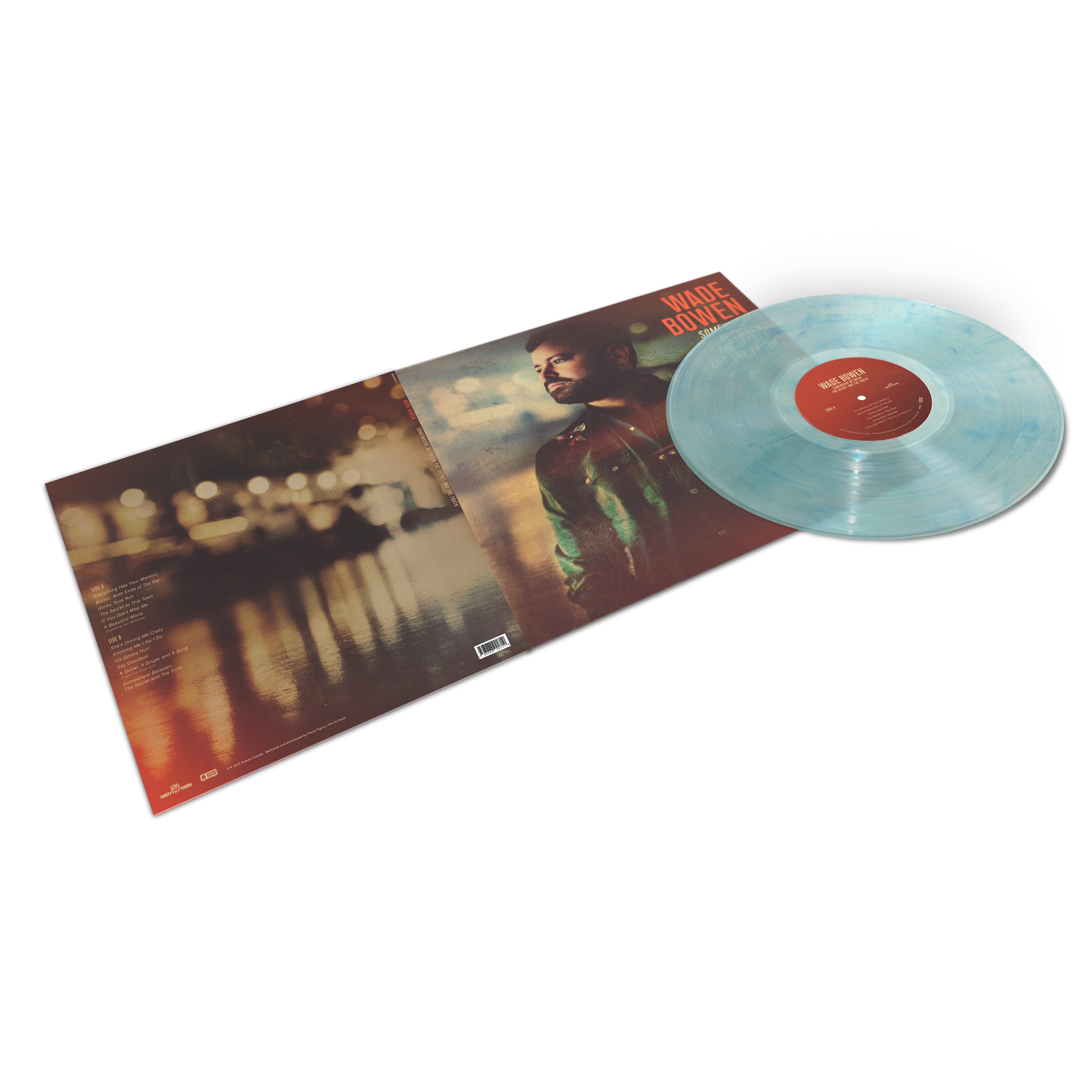 Somewhere Between The Secret and The Truth - Autographed Vinyl