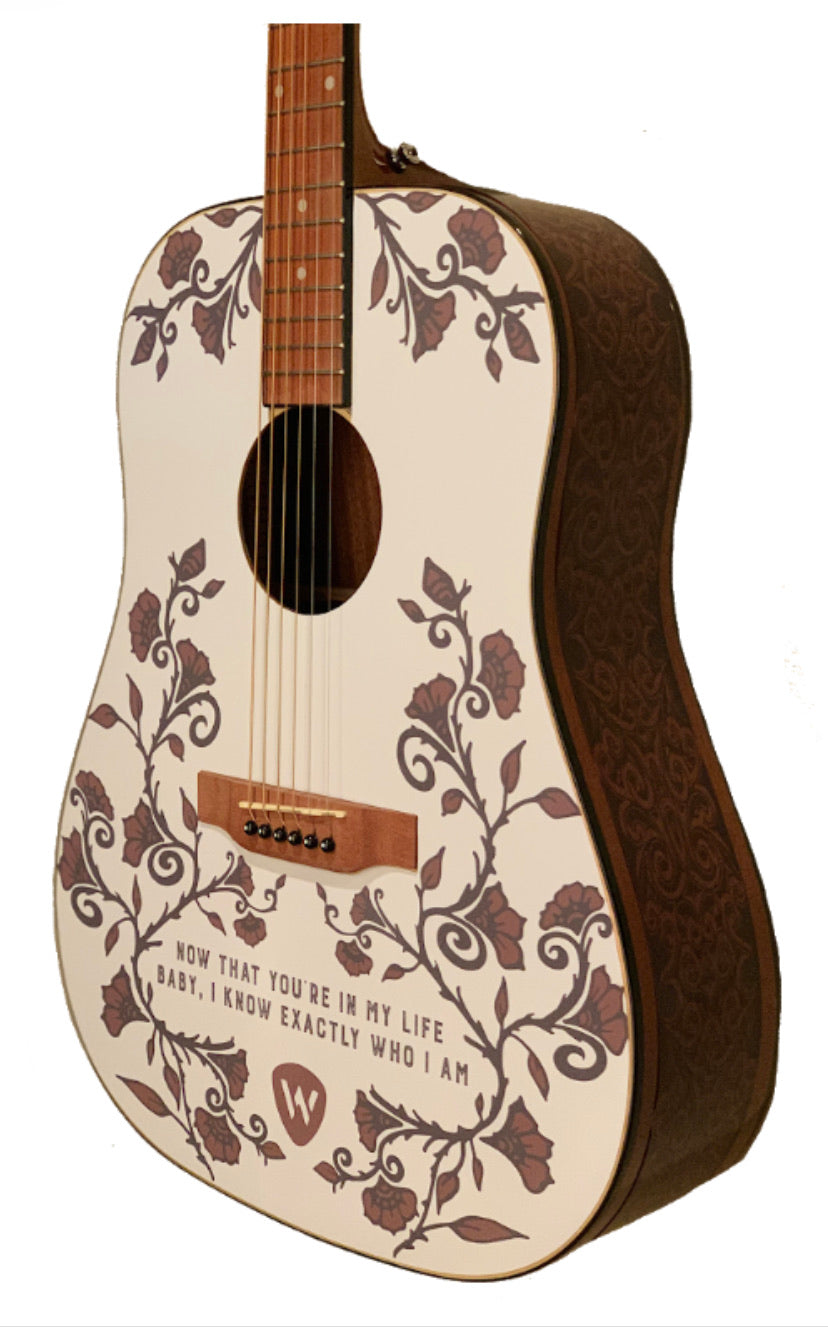 “Who I Am” Autographed Guitar