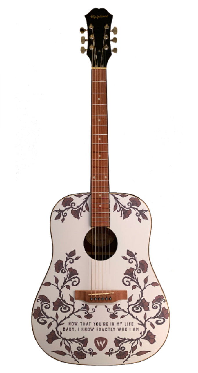 “Who I Am” Autographed Guitar