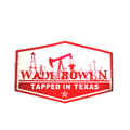 Tapped in Texas Sticker