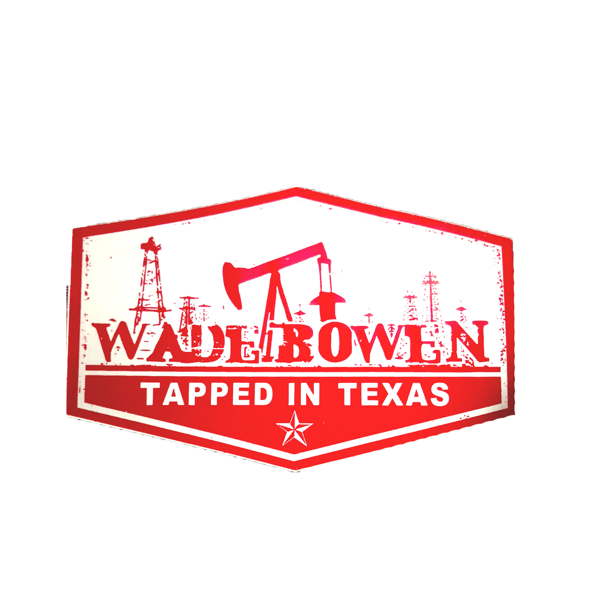 Tapped in Texas Sticker – Wade Bowen Store